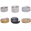 【Wholesale Discount】1m Crystal Diamond Sticker Rhinestone Strip Self Adhesive Ribbon DIY Crafts