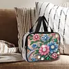 DIY Diamond Art Rhinestone Makeup Bag Crystal Transparent PVC Storage Pack Kit