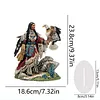 5D DIY Special Shape Diamond Painting Desk Ornament Indian Decor Kit