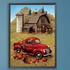 Country Cabin-Paint by Numbers Acrylic Painting 30*40CM