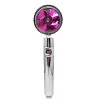 Handheld High-Pressure Shower Head, Angle-Adjustable Turbo Fan Head, Hydro-Jet Bracket And Filter, Removable One-Touch Pause Button Function