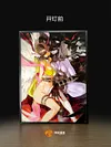 3D Decorative Paint of Light Guide Transformation Angewomon VS Lady Devimon with LED - Digimon Decorative Painting - Mystical Art Studios