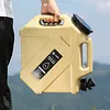 10L Camping Water Jug with Faucet Portable Water Tank for Vehicle Car Camping