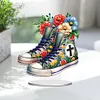 >SALE<Special Shape Single-Side Desktop Diamond Art Kit Home Craft Decor (Canvas Shoe)