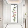 Bird Flower - 9CT Partial Beaded Cross Stitch Kit(16x53cm)