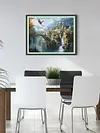 (US Local)Scenery-11CT Stamped Cross Stitch Kit(65x50cm)