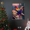 Perroquet Compl&egrave;te Carr&eacute; Diamant Peinture 30X40CM