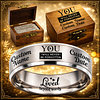 Memorial Ring 😍 Includes Matching Engraved Wood Box + Bonus Bracelet 🎁