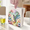 Acrylic Napkin Holder Diamond Painting Kit for Home Table Decor (Hummingbird)