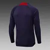 2023/2024 Psg Paris Saint-Germain Half-Pull Training Suit Purple