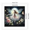 4 PCS Girl - Full Embroidery 3 Strands 11CT Stamped Cross Stitch - 45*45CM