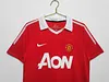 2010/2011 Retro Manchester United Home Football Shirt 1:1 Thai Quality