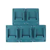 5pcs Tool Holder for Bosch/Makita 18V Lithium Battery Machine Rack (Black)