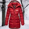 PUMA&reg;Modna, długa wodoodporna kurtka damska