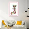 Xmas Stocking -16CT Stamped Cross Stitch Kit(30*44cm)