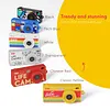 Thumb Camera with Long Battery Life Mini Camera Keychain Bag Charms with 1.47In IPS Screen 1440p 2K for Beginners Teens and Adults