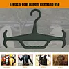 Heavy Duty Hanger Anti-Slip  Vest Hanger Body Armor Coat Hanger (Green)