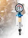 1/4inch Thread Spray Gun Air Regulator Gauge +In-line Oil Water Separator Filter