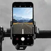 Shock-Absorbing Mobile Phone Rack One-Button Locking Handlebar Smartphone Mount