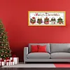 Christmas Owl - 14CT Stamped Cross Stitch Kit(48*18cm)