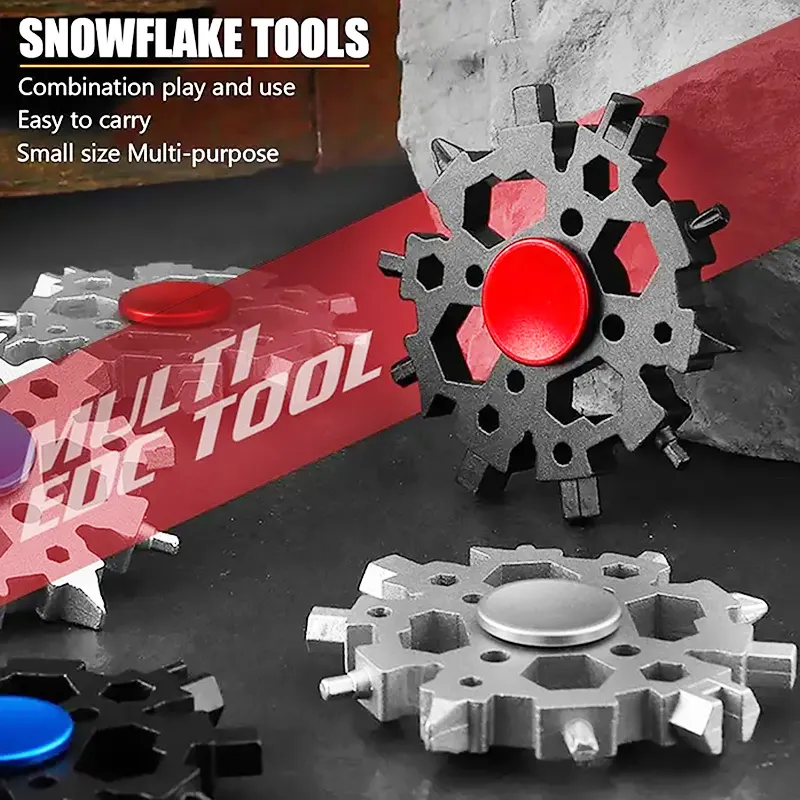 SAKER&reg; 23-in-1 Snowflake Multitool