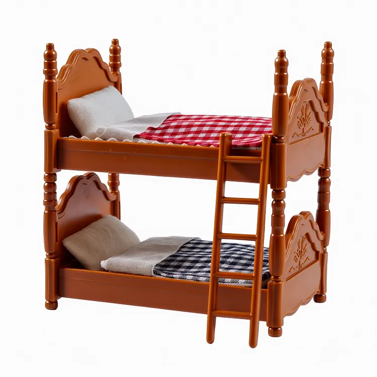 [90Days Lowest Price]For 3" Mini Baby Doll Bunk Bed Accessories