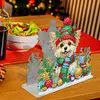 Acrylic Double Sided Christmas 5D DIY Diamond Art Paper Towel Storage Rack Decor Napkin Holder Kit
