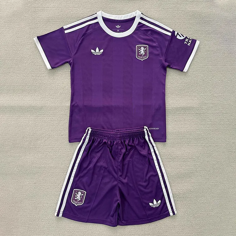 Kids Aston Villa 25/26 GK  Football Jersey