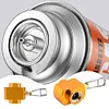 Camping Canister Vent Valve Leakproof Gas Convertor Shifter for Camping (B)