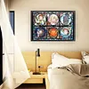 (Big Size)Howl'S Moving Castle - 11CT Stamped Cross Stitch - 60*40cm