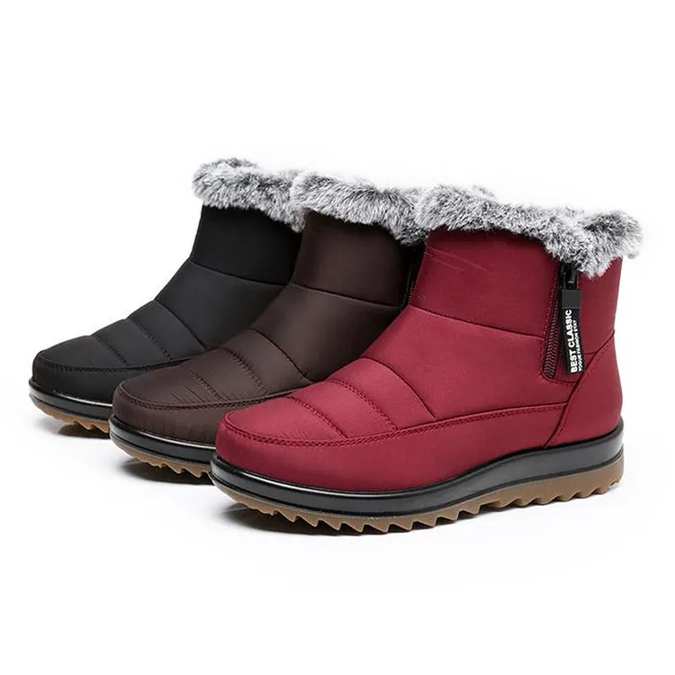 Women's Winter Waterproof Warm Cotton Boots👢Free shipping