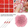 >SALE<1200x DIY Beads for Jewelry Making Crafts Embroidery Accessories (Pink)