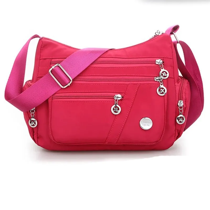 Women Bag Nylon Waterproof Messenger Bags For Lady Crossbody Shoulder Bag Casual Handbags