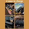 AM FM SW Emergency Power Bank SOS Alarm LED Light Hand Crank Solar Weather Radio