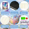 Butterfly 5D DIY Diamond Art Painting Notebook Kit 50 Pages A5 Rhinestone Art Painting Notebook Kit for Adults Beginners Holiday Birthday Gift