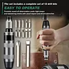 13 PCS Impact Screwdriver Set Manual Impact Driver for Removing Rusted Fasteners