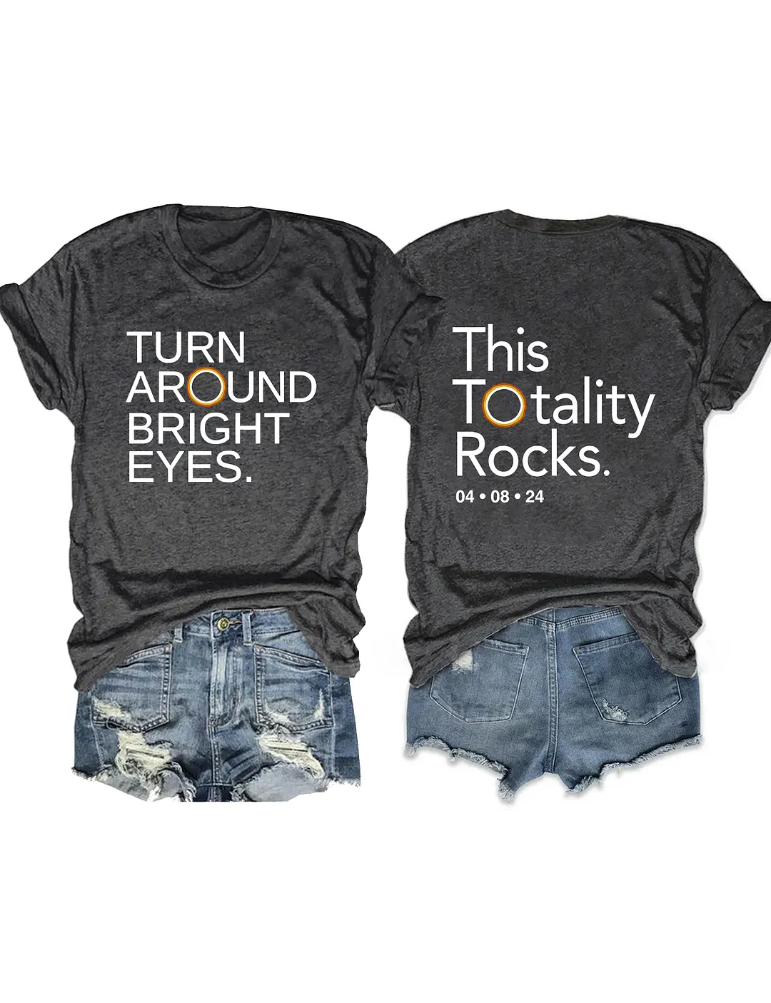 Turn Around Bright Eyes This Totality Rocks T-shirt