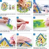 Christmas Print DIY Diamond Painting Desktop Ornaments Kit Table Decor