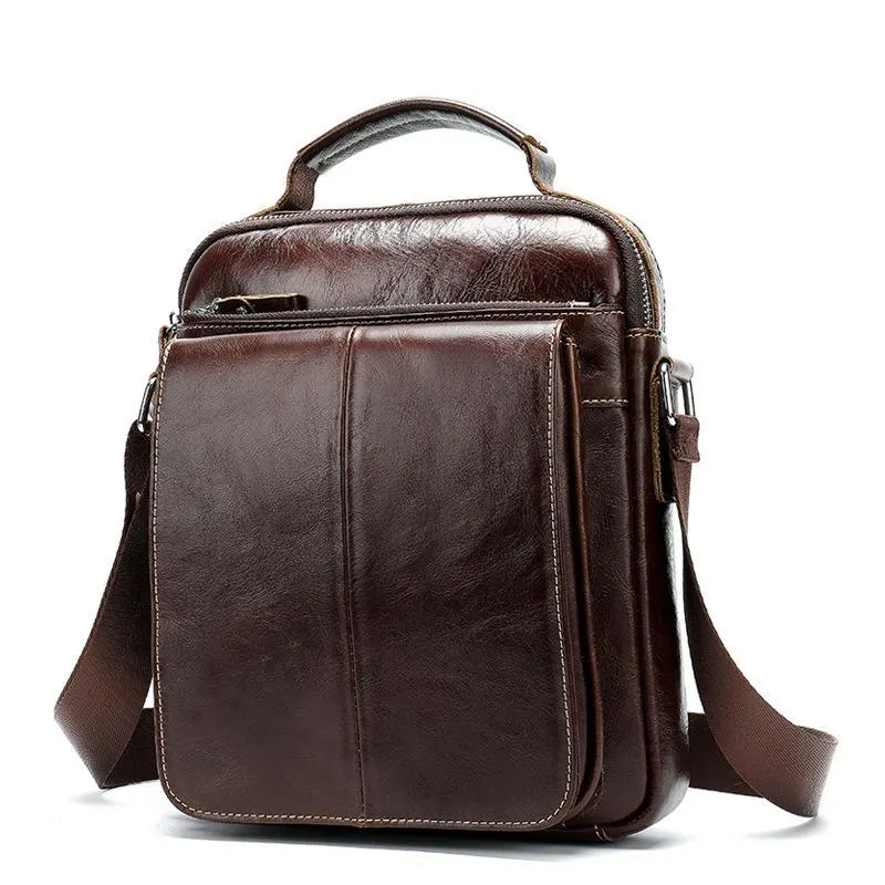 High Quality Top Layer Leather Handbag Multifunctional Crossbody Bag