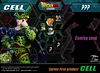 Cell With LED - Dragon Ball Resin Statue - T-Rex Studios