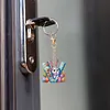(US Local)PET Double Sided Special Shaped Easter Alphabet DIY Diamond Painting Keychain