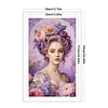 (Big Size)Girl - 14CT Stamped Cross Stitch - 40*65cm - Character