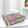 (US Local)DIY Special Shaped Crystal Painting Classic Mandala Style Storage Box Ornament Kit