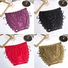 Men's Satin Super Stretch Hollow Lace Panties