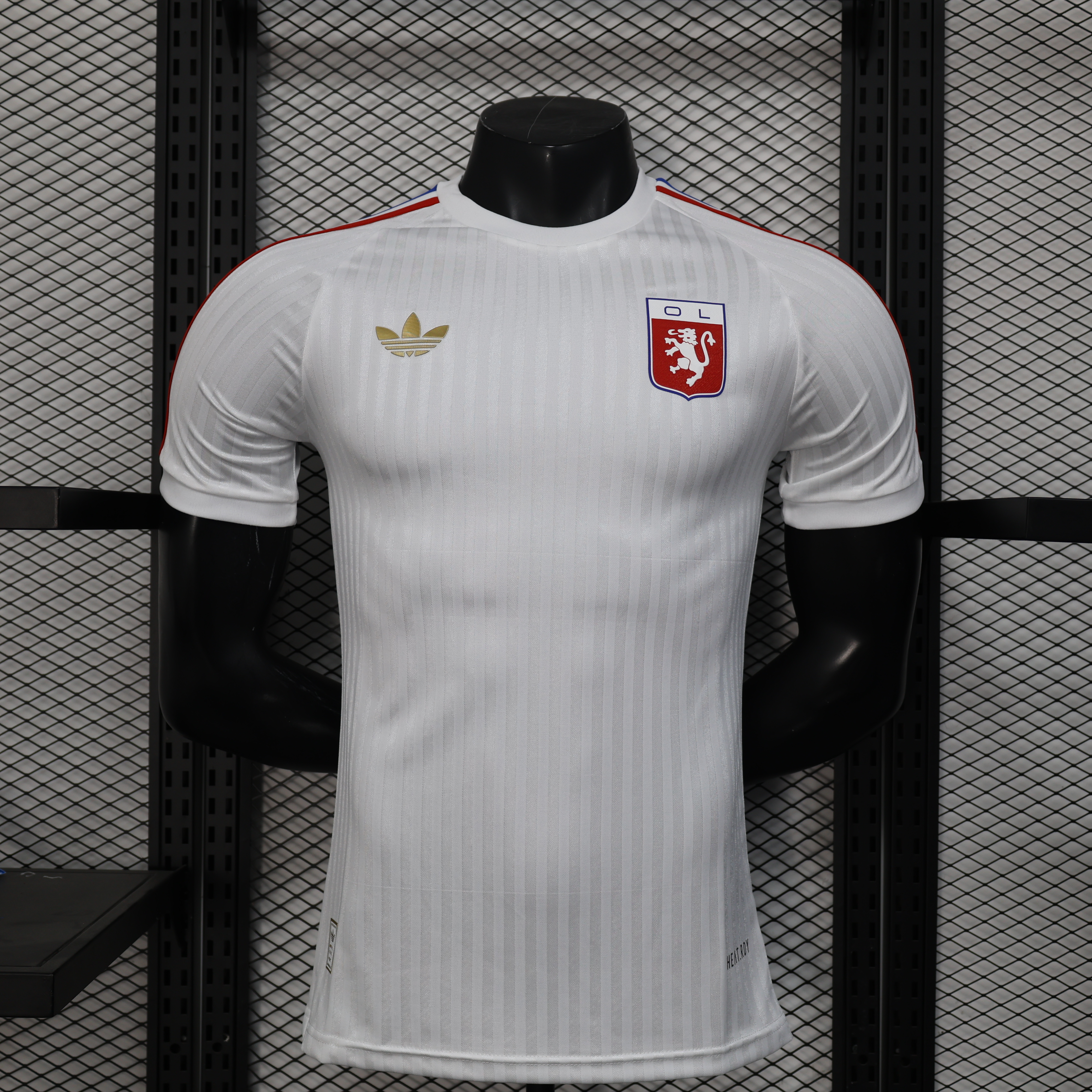 2025-2026 Player Version Lyon Olympique Lyonnais Anniversary Edition Football Shirt 1:1 Thai Quality Maxi Kit