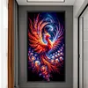 Flaming Phenix-11CT Stamped Cross Stitch 40*70cm/15.75*27.56in(Big Size)