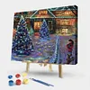Christmas-Paint By Numbers Acrylic Painting 50*40cm