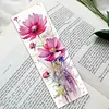 Flowers-Bookmark-11CT Stamped 3 strands Cross Stitch-18*6CM