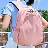 Women Nylon Racket Backpack Waterproof Tennis Badminton Bag & Shoe Compartment
