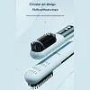 Cordless Hair Straightener Brush USB Rechargeable Portable Straightening Comb with 3 Temperature Settings & LED Display for Women Gift Idea for Home Travel